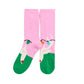 Shiraleah "Reindeer" Socks-Pink