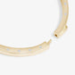 Melinda Maria “Ashley” Lock Cuff-Gold/White