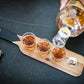Gentlemen's Hardware Serving Paddle & Shot Glasses