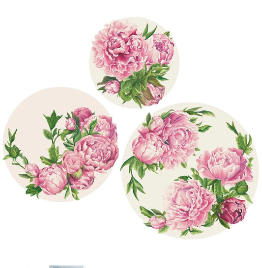 Hester & Cook "Peony" Serving Papers
