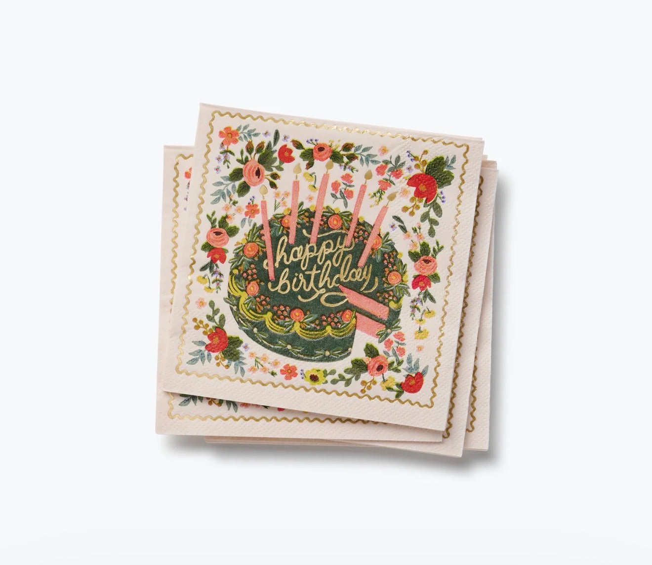 Rifle Paper Co. "Floral Cake" Cocktail Napkins
