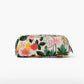 Rifle Paper Co. "Dahlia" Quilted Cosmetic Pouch-Small
