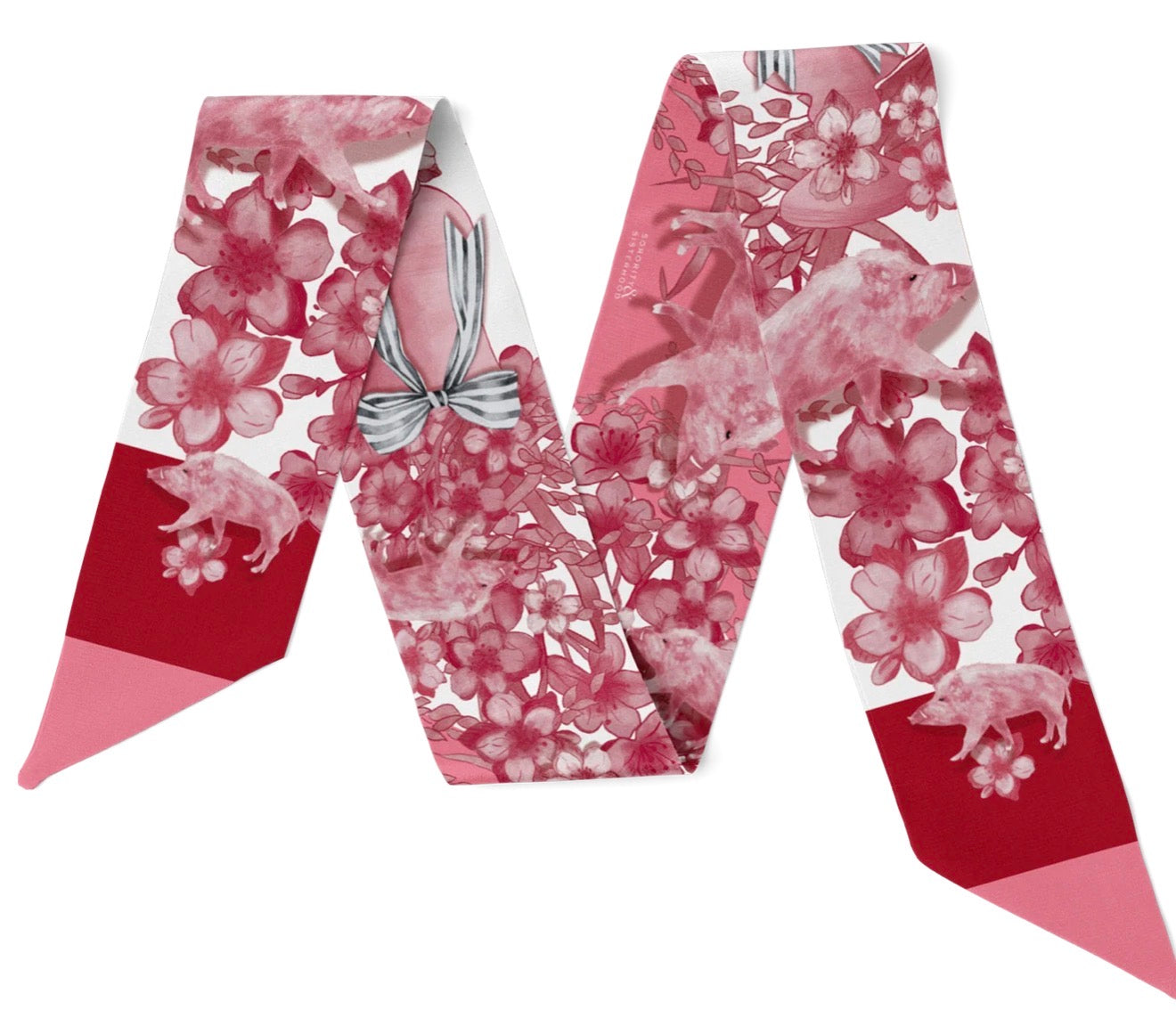 Sorority & Sisterhood “Fayetteville” Heirloom Scarflette™- Arkansas