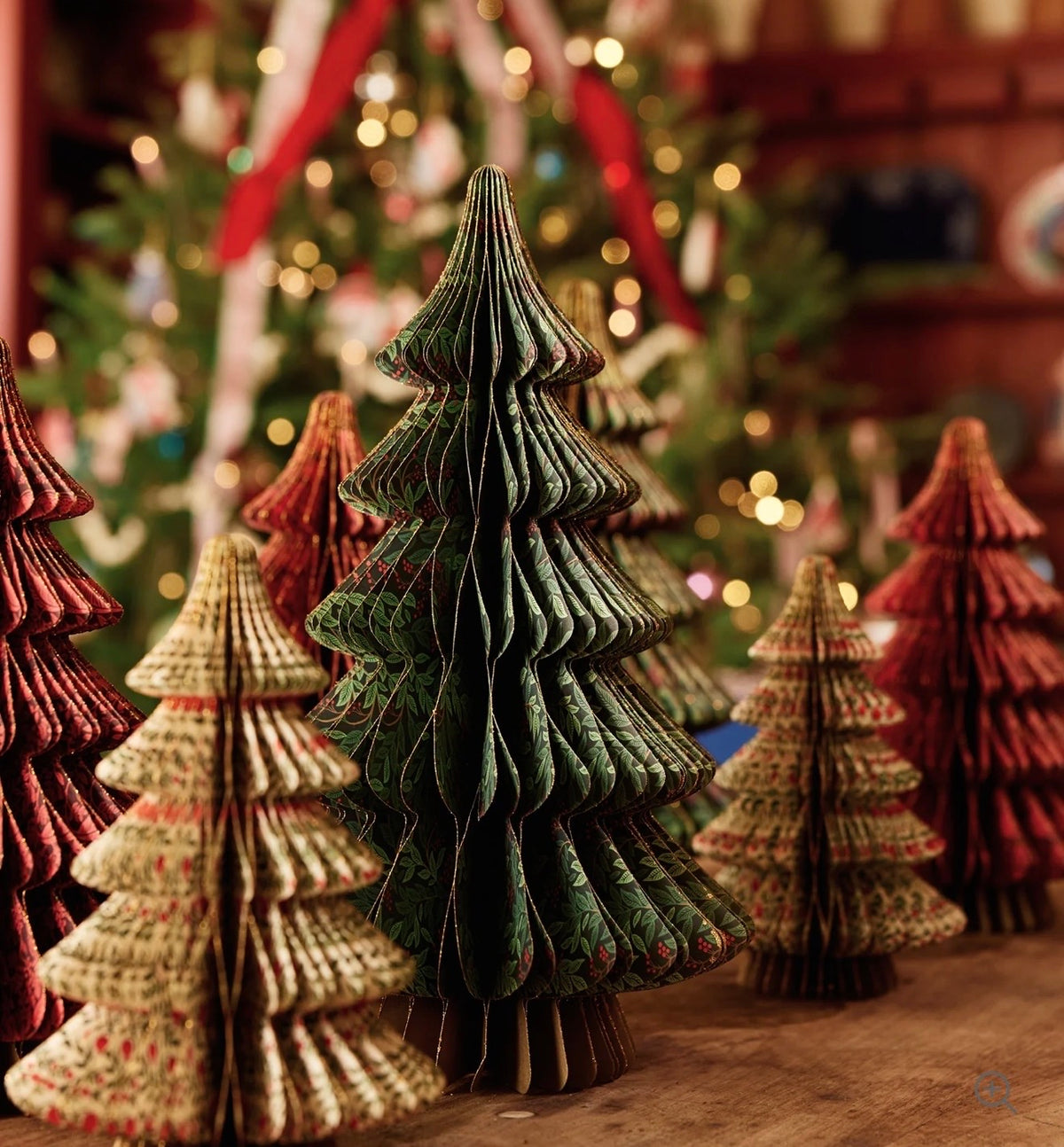 Rifle Paper Co. "Christmastide" Honeycomb Tree Decor
