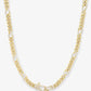 Melinda Maria “Knot Figaro” Chain Necklace-Gold