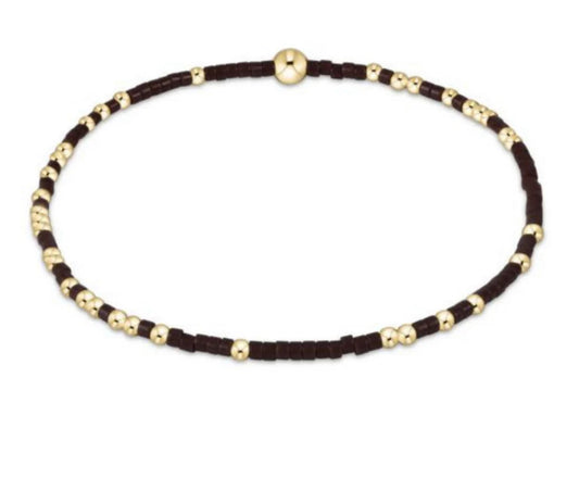 Enewton Extends "Hope Unwritten" Bracelet-Chocolate