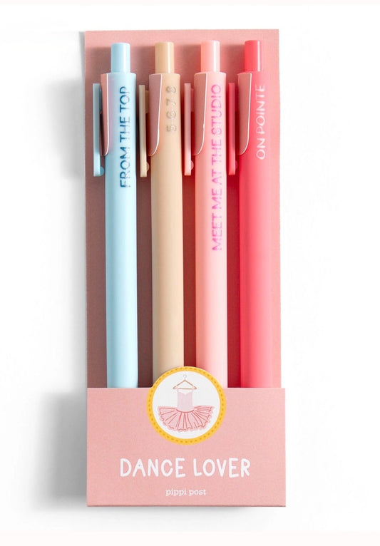Pippi Post "Dance Lover" Pen Set