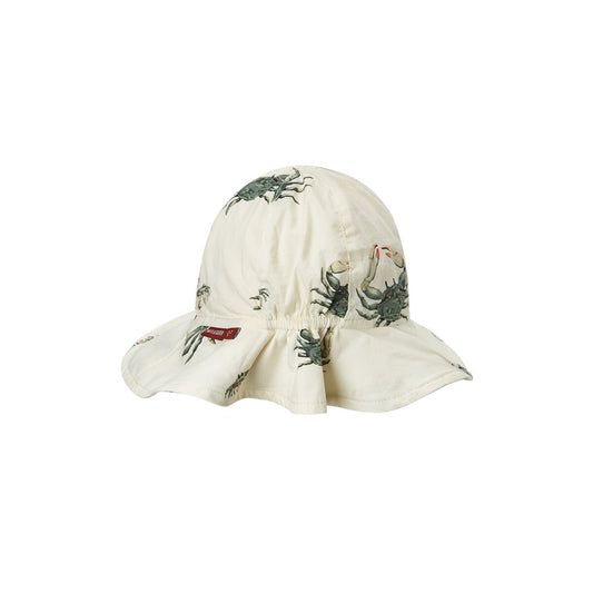 Milkbarn Kids "Coastal Crab" Sunshine Peekaboo Hat