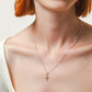 Rizen Small Cross Pendant Necklace-Silver