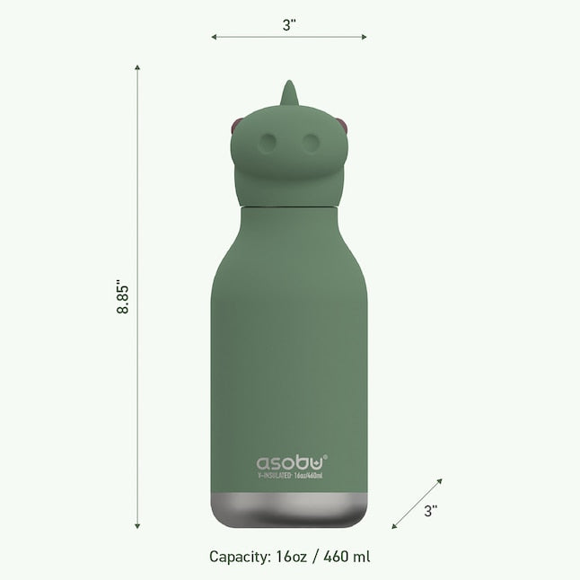 ASOBU Bestie Water Bottle - Dinosaur