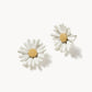 Spartina 449 Daisy Stud Earrings-White
