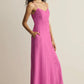 Z Supply Angel Eyes Midi Dress-Berry Blush