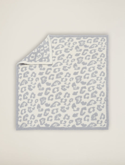 Barefoot Dreams CozyChic® Barefoot in the Wild® Baby Blanket-Ocean/Cream