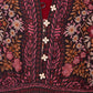 Hale Bob "Marisol" L/S Maxi Dress-Wine