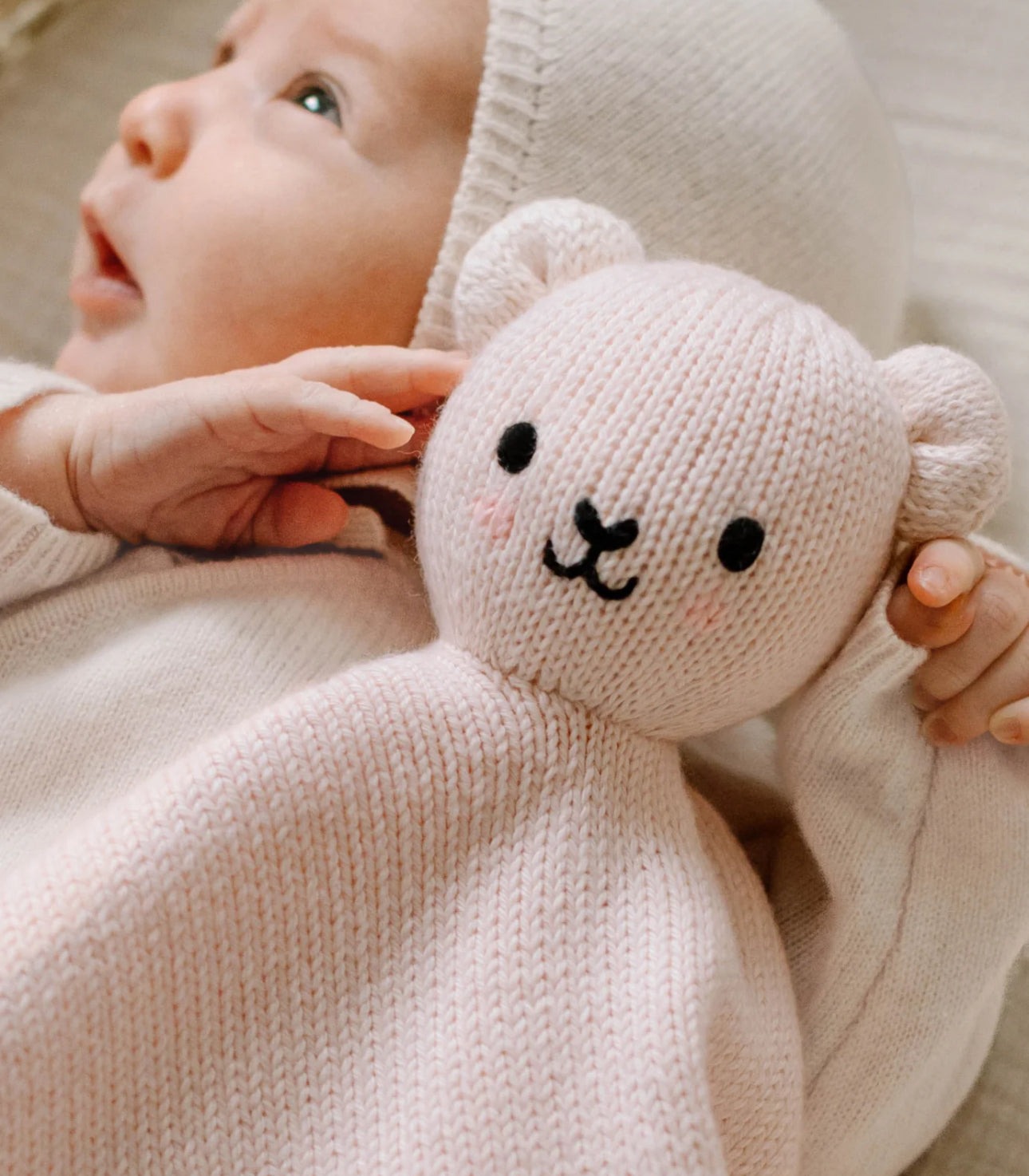 Cuddle + Kind “Baby Bear” Lovey-Blush