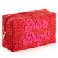 Shiraleah "Shine Bright" Zip Pouch-Red
