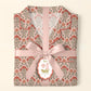 The Darling Effect Slumber Party Pajama Pants Set-Everbloom Dusty Rose