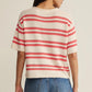 Z Supply Prado Stripe Sweater Tee-Gelato