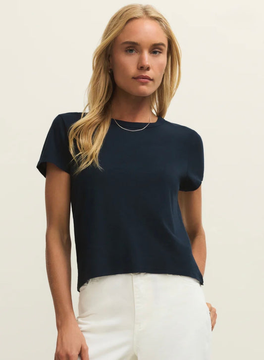 Z Supply June Tee Shirt- Eclipse