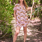 Printfresh "Bagheera" Organic Pima Modal Knit Short PJ Set-Blush