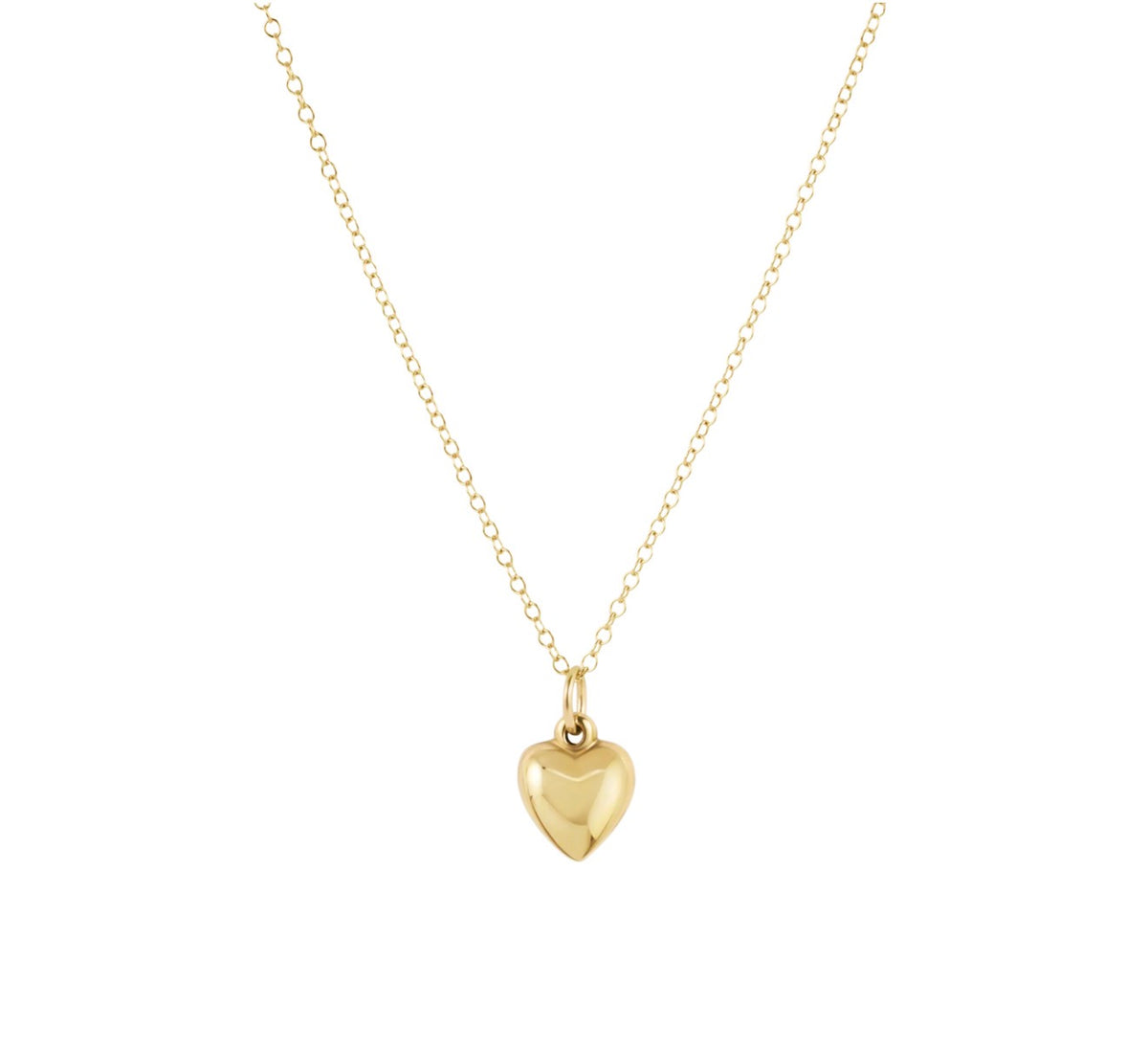 Enewton 16" Necklace - "Love Plush" Small Gold Charm
