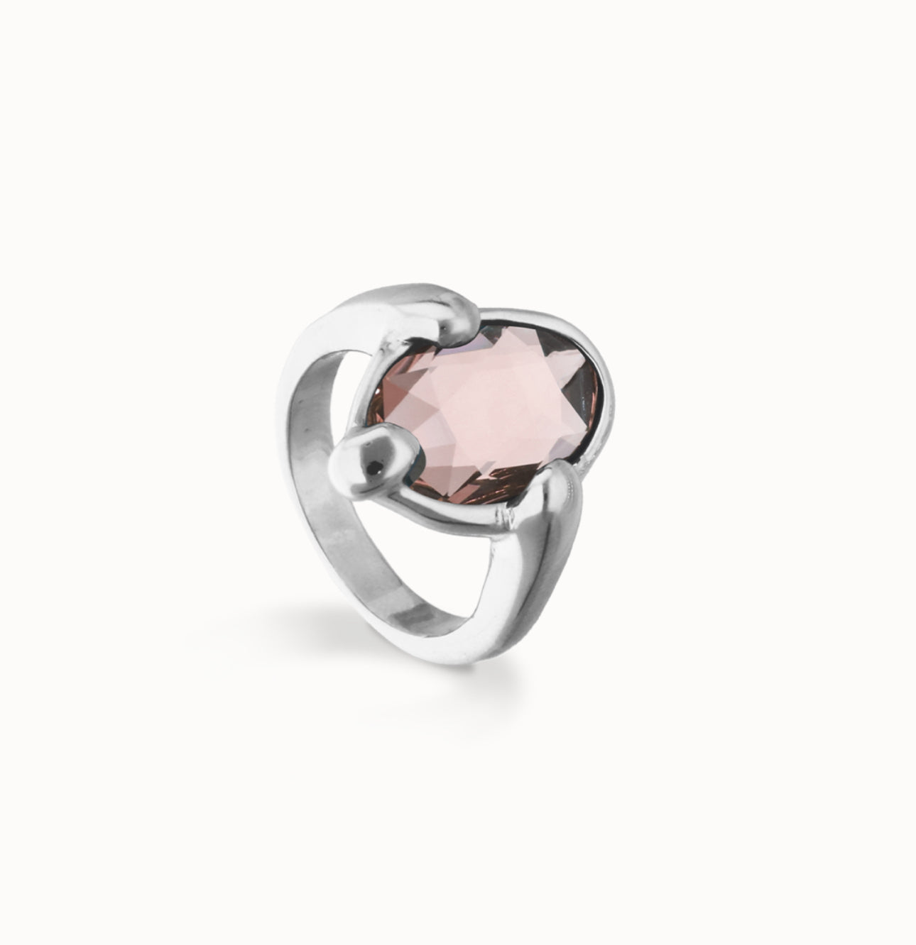 Uno de 50 “Ser Deslumbrante” (be stunning) Ring-Silver/Pink