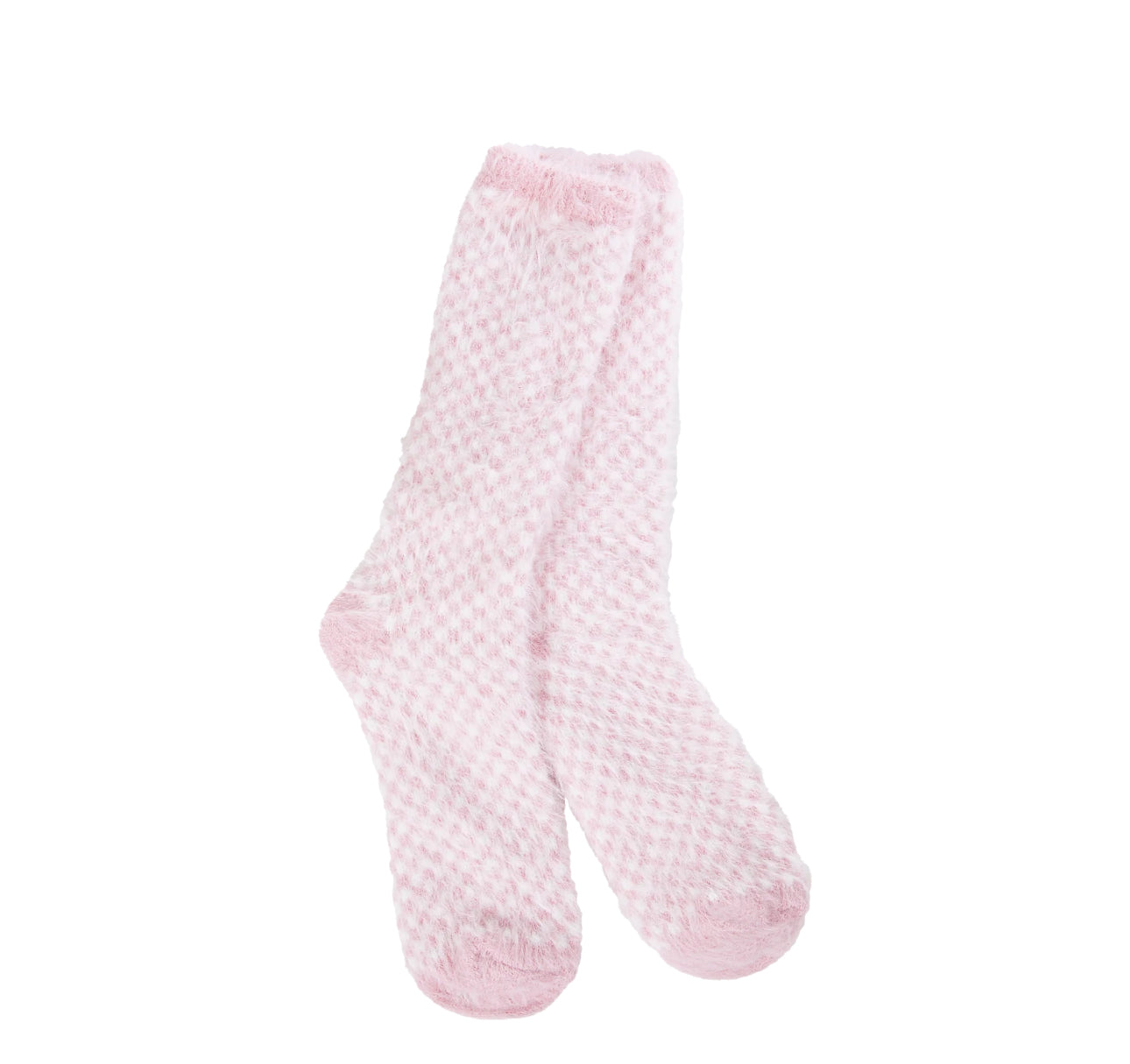 Crescent Sock Co. "Check" -Candy Pink