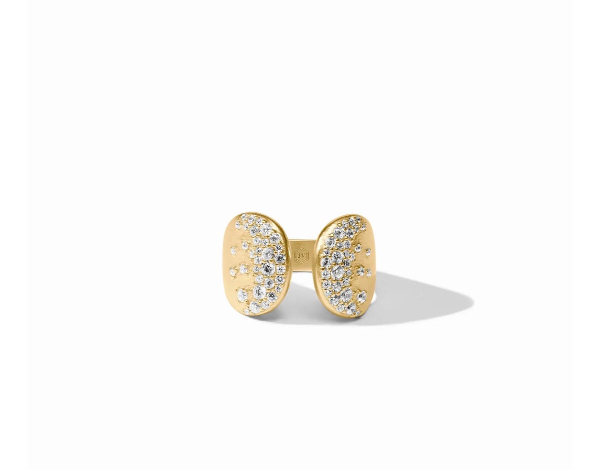Julie Vos "Stardust" Ring-Gold/CZ