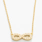 Spartina 449 Sea La Vie 18” Necklace-Eternally Grateful/Infinity- Gold