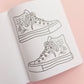 Pippi Post "Bows & Blooms" Coloring Book