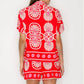Meet Me in Santorini "Festival Medallion" Set-Bright Coral