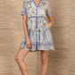 Hale Bob "Ruthie" S/S Dress-Blue