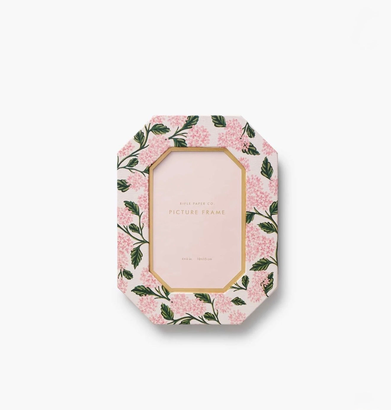 Rifle Paper Co. "Pink Hydrangea" Paper Wrapped Picture Frame