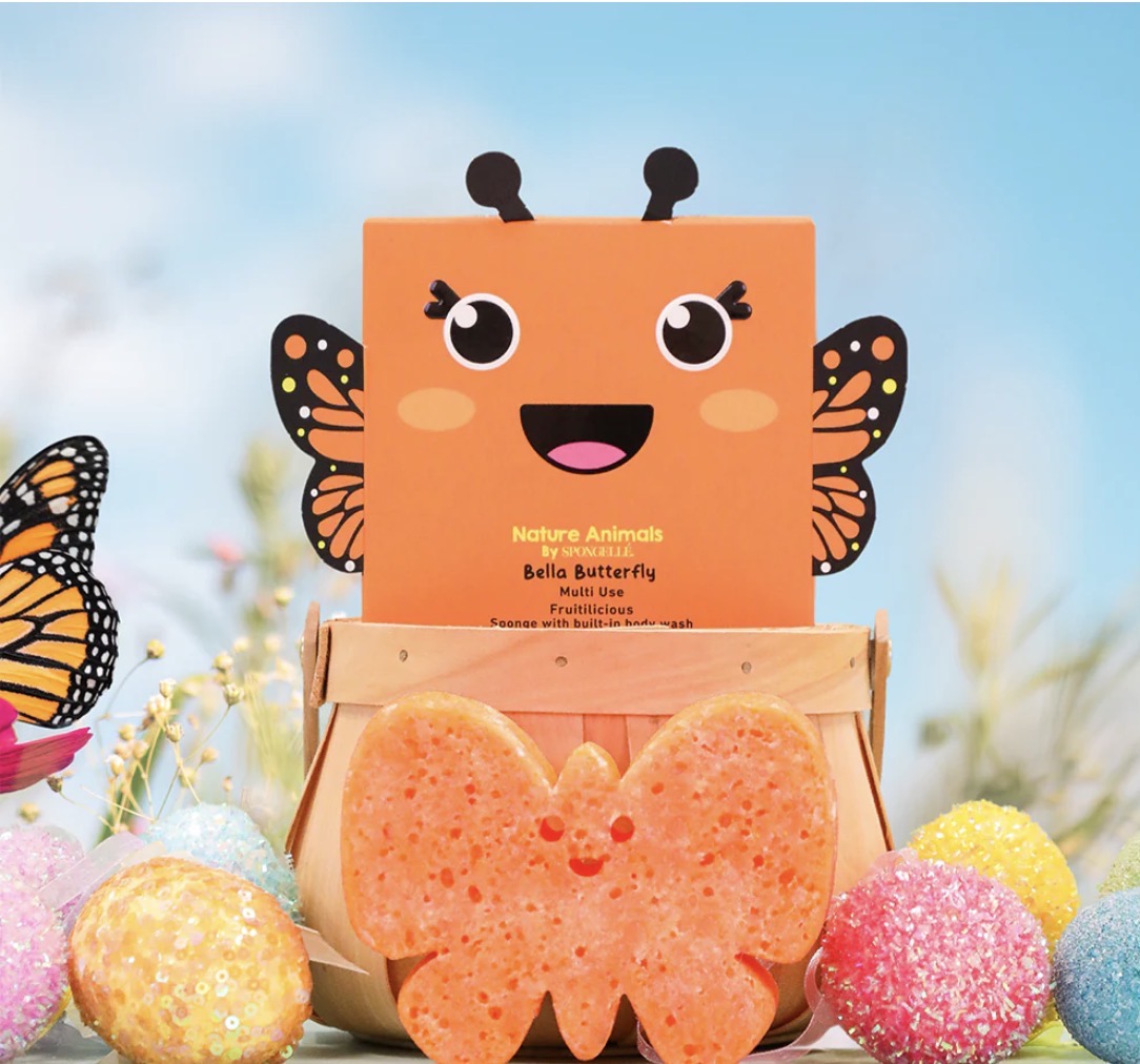 Spongelle Nature Animals Collection-Bella Butterfly