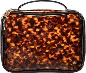 Stephanie Johnson Miami Tortoise Claire Jumbo Makeup Case