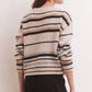 Z Supply Middlefield Stripe Sweater-Light Oatmeal Heather