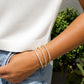 LeMel "Classic" CZ Bangle-Gold