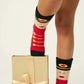 PJ Salvage Cozy Crew Socks-Nutcracker