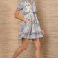 Hale Bob "Ruthie" S/S Dress-Blue