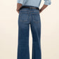 Kut from the Kloth "Meg" High Rise Fab Ab Wide Leg- Inexhaustible