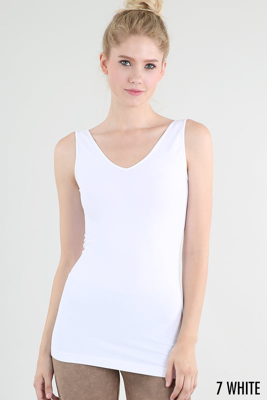 Niki Biki Reversible Tank Top-White