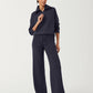 Spanx AirEssentials Wide Leg Pant-Very Black