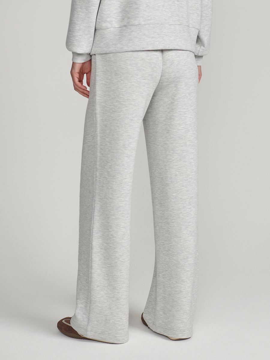 Varley “The Wide Leg” 30” Pant- Light Grey Marl