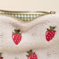 The Darling Effect Teddy Pouch-Strawberries & Pearls