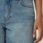 Kut from the Kloth "Jane" High Rise Wide Leg Short-Whiz Light Wash