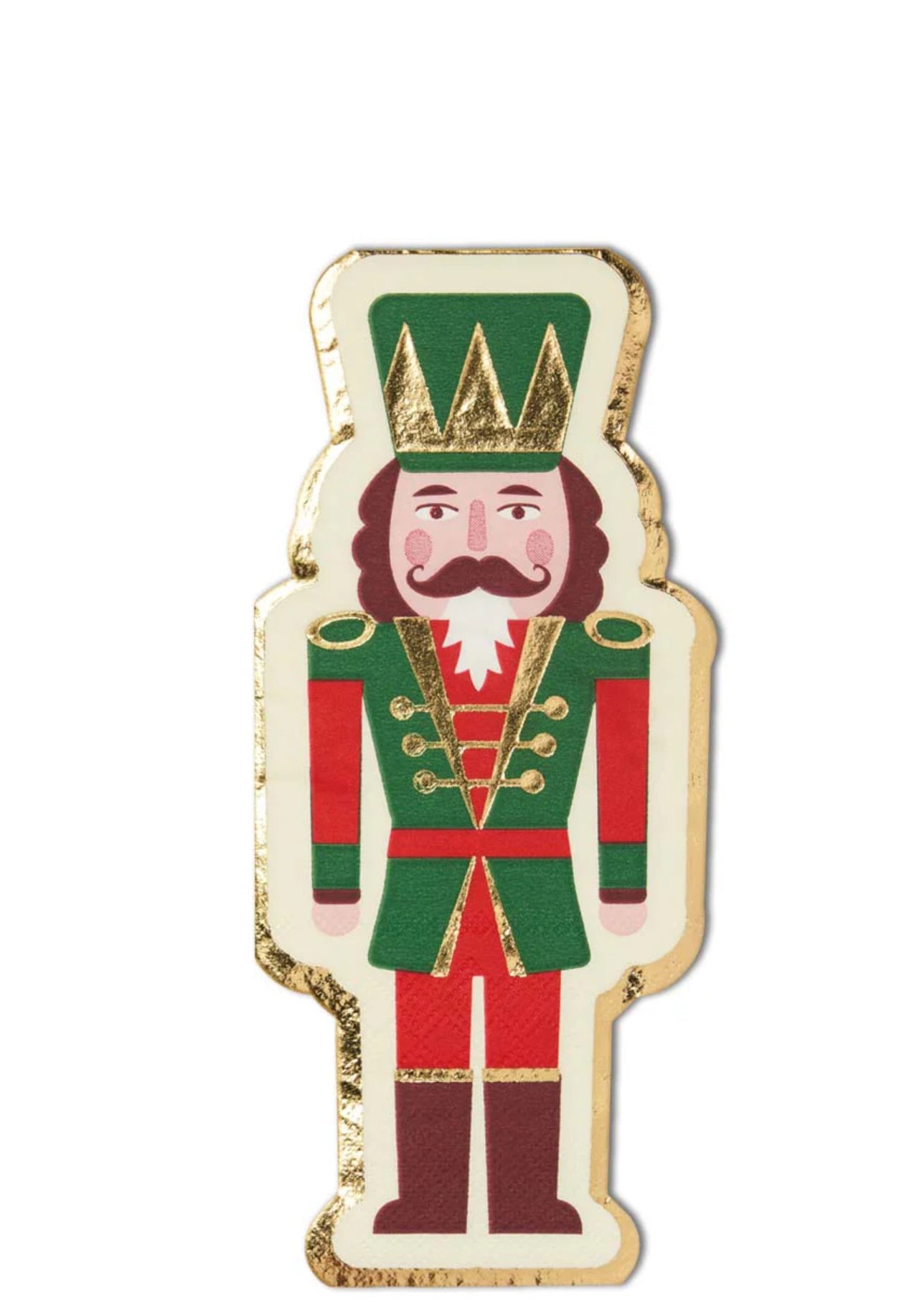 Sophistiplate Nutcracker Christmas Guest Towel