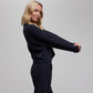 Barefoot Dreams Brushed Fleece Pullover-Black