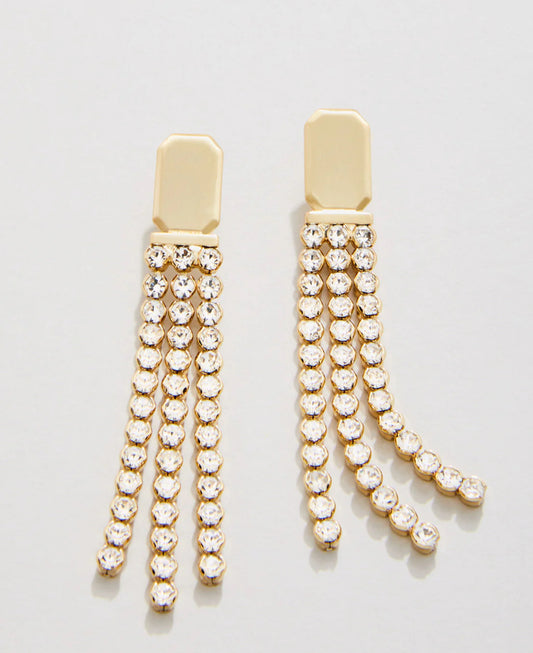 Spartina 449 Mill Creek Earrings-Crystal