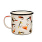Gentlemen's Hardware Enamel Mug - Fly Fishing