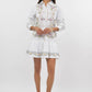 Uncle Frank "Table Linens" Dress-White